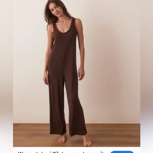 Marine Layer ribbed jumpsuit extra small brand new without tags Coral